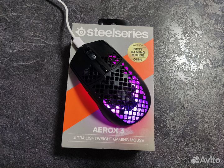 Игровая мышь Steelseries Aerox 3, 8500dpi