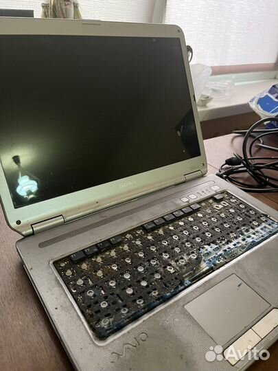 Ноутбук Sony vaio на запчасти