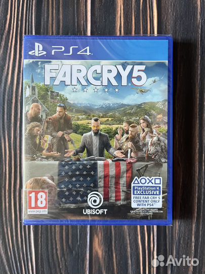 Far cry 5 ps4 диск новый