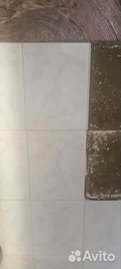 Плитка настенная белая, 15х20