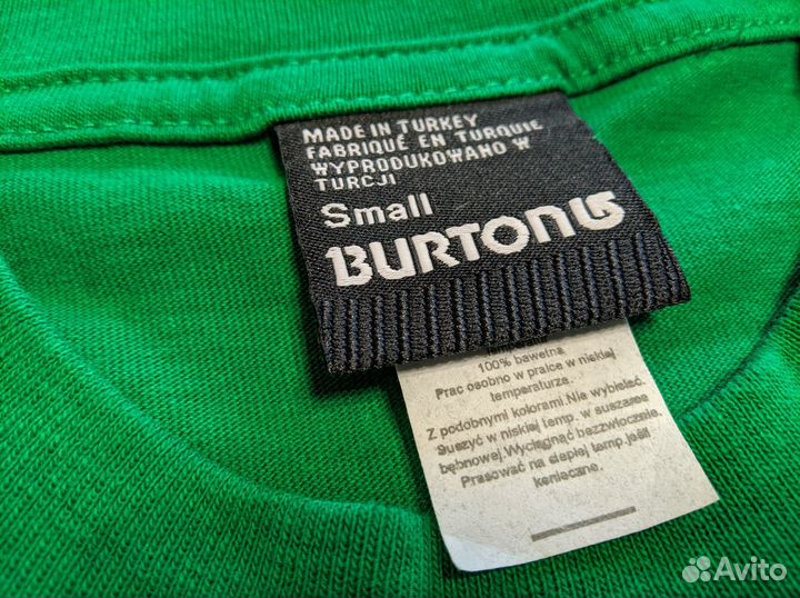 Винтажная футболка Burton S