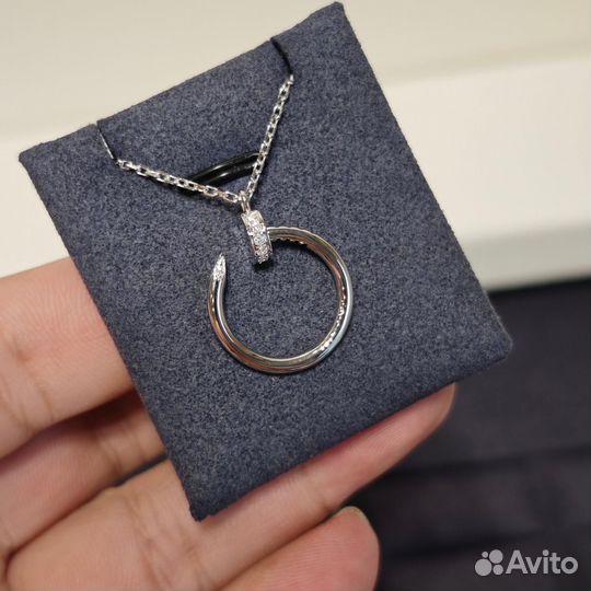 Колье Cartier juste un clou белое золото