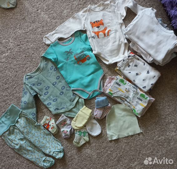 Детские вещи от 0