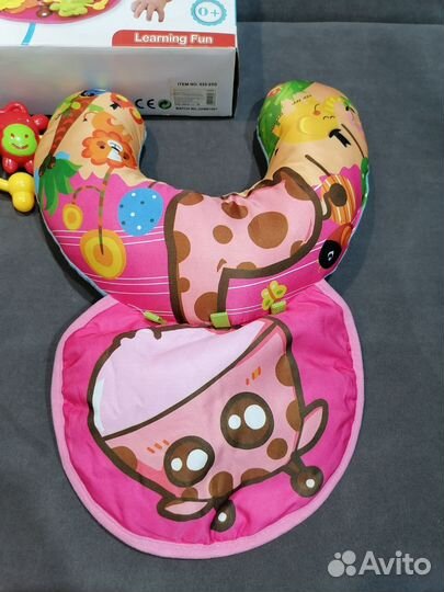 Подушка валик для новорожденных