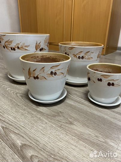 Керамические горшки