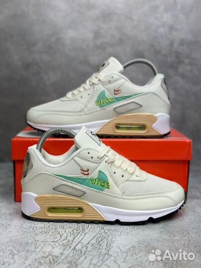 Nike Wmns Air Max 90 SE White Neptune Green