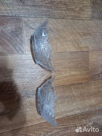 Ладья ваза хрустальная СССР