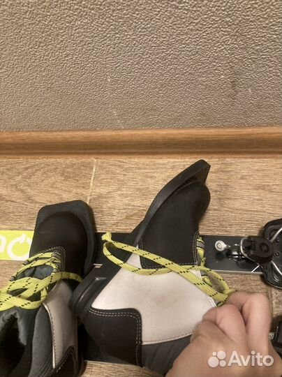 Лыжи беговые 140+ ботинки