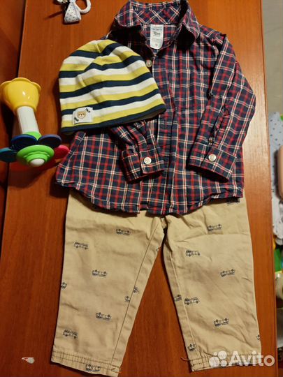 Рубашка и брюки carter's