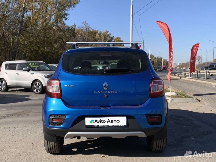 Renault Sandero Stepway 1.6 МТ, 2017, 82 000 км