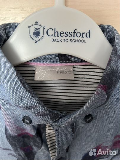Рубашка next 122 для мальчика