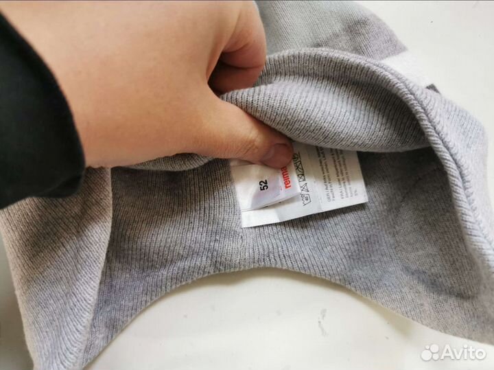 Шапка весенняя kerry 49-51, варежки H&M