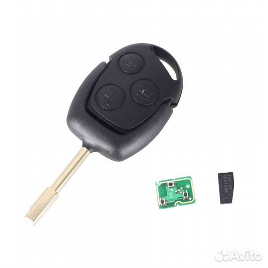 Корпус ключа Ford Европа 3кн FO21, HU101