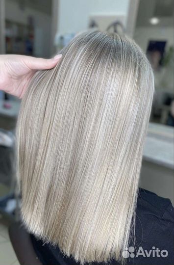 Окрашивание волос, стрижки