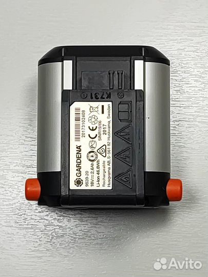 Ремонт батареи для Gardena секатора 18V 2.6Ah