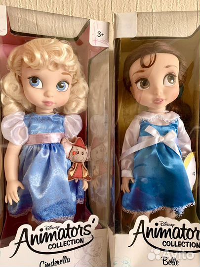 Кукла disney animators новая