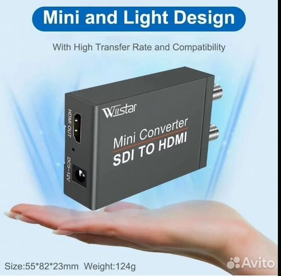 Конвертер из SDI на hdmi и SDI