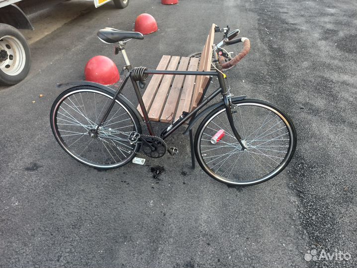 Велосипед бу рама хвз взрослый колеса 28