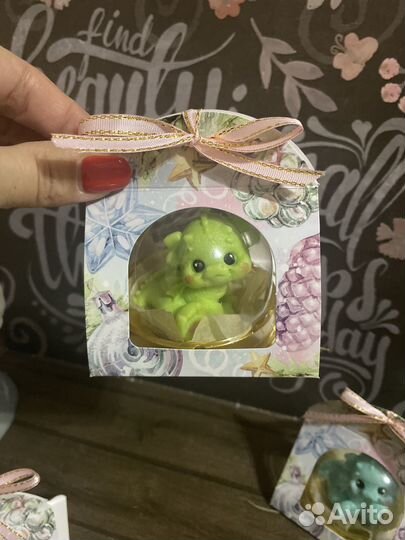 Мыло ручной работы Мини Беляшик