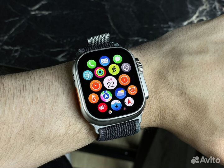 Apple watch ultra 2 49 мм titanium