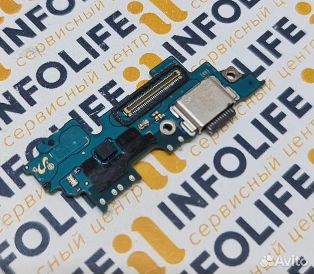 Разъем USB на плате для Samsung SM-F700F/DS Galaxy