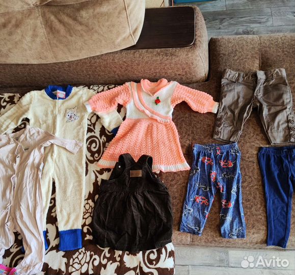 Вещи для мальчиков и для девочек. До года