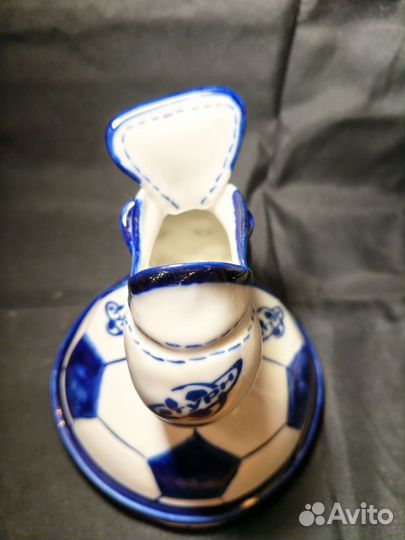 Сувениры гжель футбол спорт