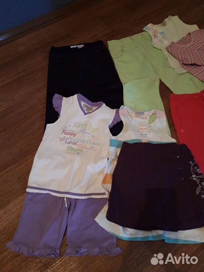 Пакет вещей для девочек 116 122