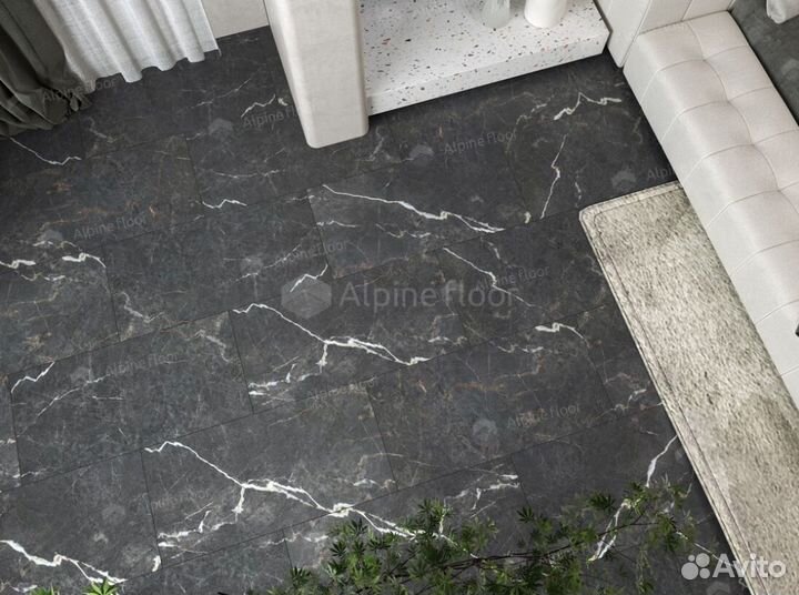 Alpine floor Stone Mineral Core SPC ламинат Гермес