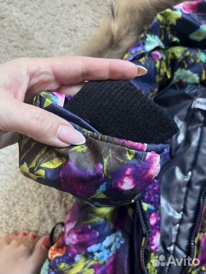 Зимний комбинезон для девочки 92+6