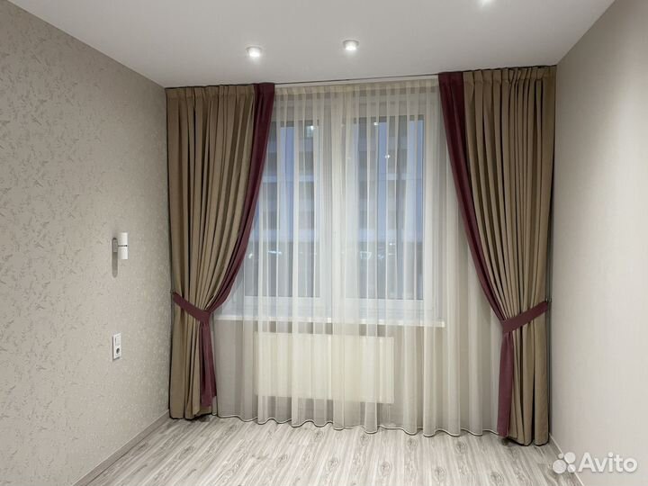 Развеска штор