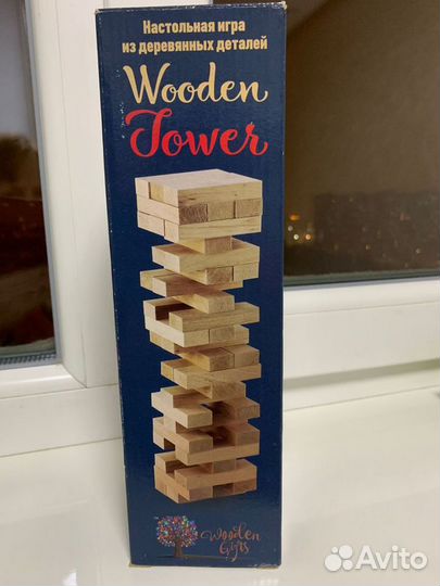 Настольная игра wooden tower