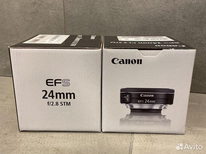 Canon EF-S 24mm f/2.8 STM Новые-Гарантия