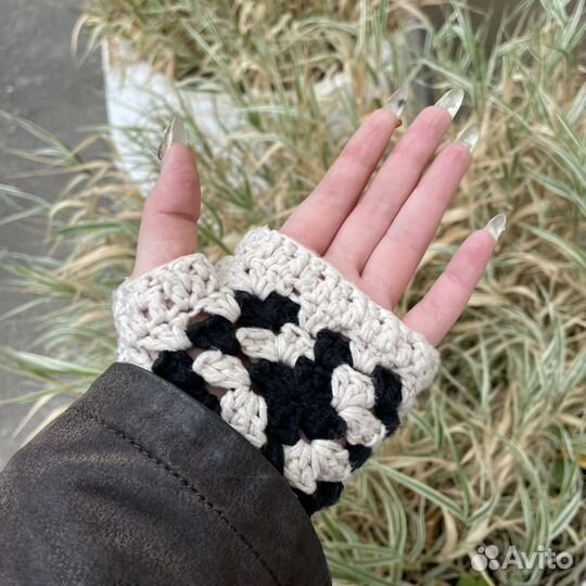 Митенки вязаные pinterest