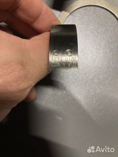 Вкладыши коренные м270 м274