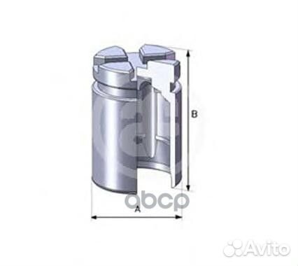 Поршень суппорта honda civic 00- D02526 Seinsa