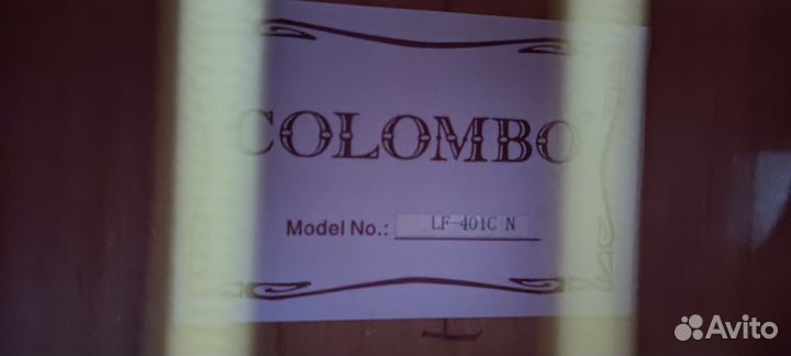 Гитара colombo LF 401 C N