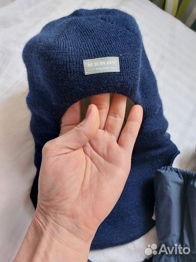 Шапка шлем зимний краги kerry