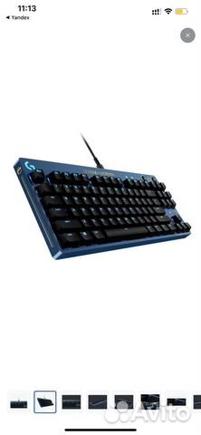 Игровая клавиатура Logitech G PRO купить в Москве | Электроника | Авито