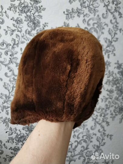 Детская шапка из цигейки