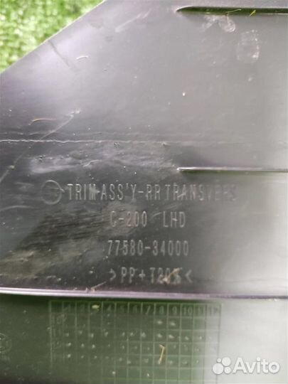 Обшивка задней панели Ssangyong Actyon NEW (CK) 2