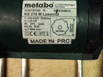 Торцовочная пила по запчастям metabo ks 216 m