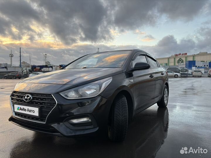 Hyundai Solaris 1.4 МТ, 2018, 149 945 км