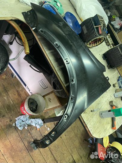 Крыло переднее левое ssang yong kyron