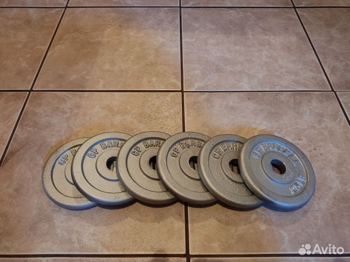 Гантеля разборная