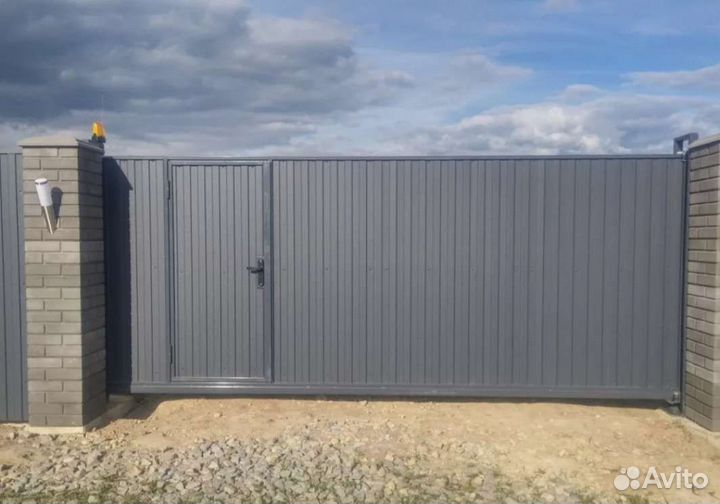 Откатные ворота