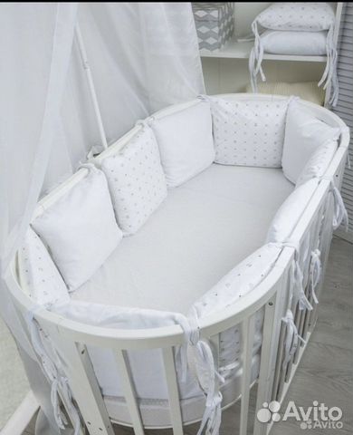 Бортики в детскую кроватку