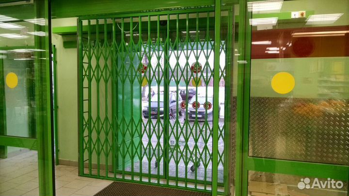 Решетка раздвижная металлическая Тип RR-3, Ширма