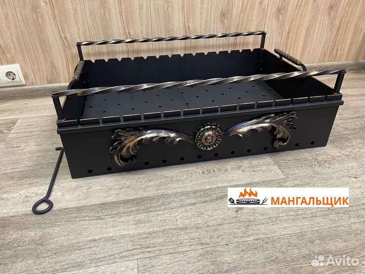 Мв011/4 Мангальная вставка 4мм в Барбекю печь