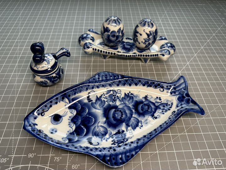 Фигурки Гжель и а-ля Гжель